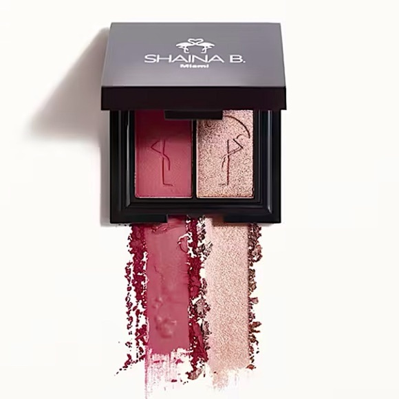 SHAINA B Miami Pressed Pigment Eyeshadow Duo Palette NWOT - Picture 4 of 4